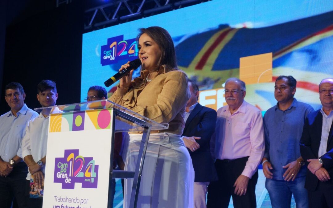 Capital aumenta expectativa com anúncios da prefeita Adriane Lopes para os 124 anos de Campo Grande