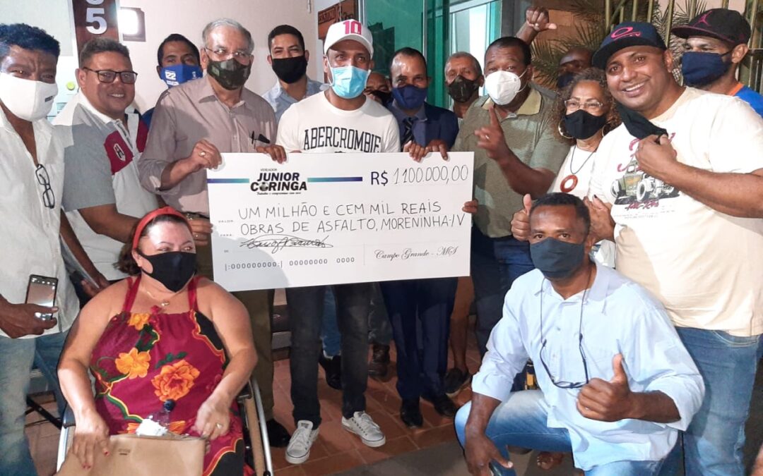 Vem aí mais recursos para o asfalto da Moreninha IV   conquista do vereador Junior Coringa através de emendas