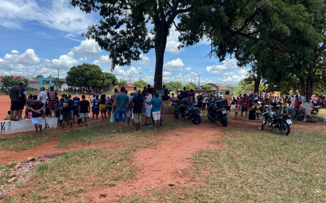 Vereador Junior Coringa Prestigia Semifinal da Copa Pantanal Bet no Bairro Vida Nova e Tarsilia do Amaral