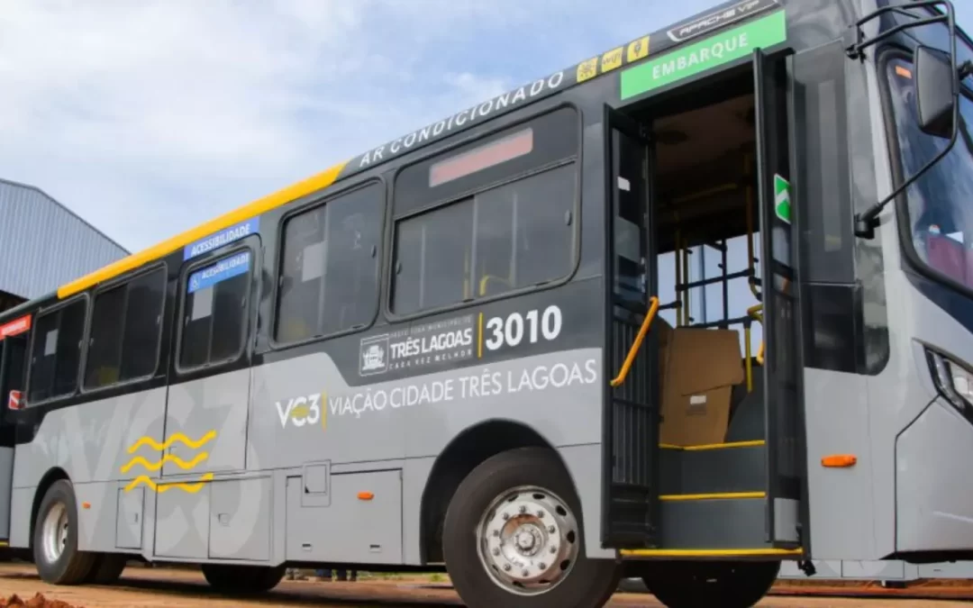 Com tarifa a R$ 4, transporte coletivo de Três Lagoas terá ar-condicionado e rede Wi-fi