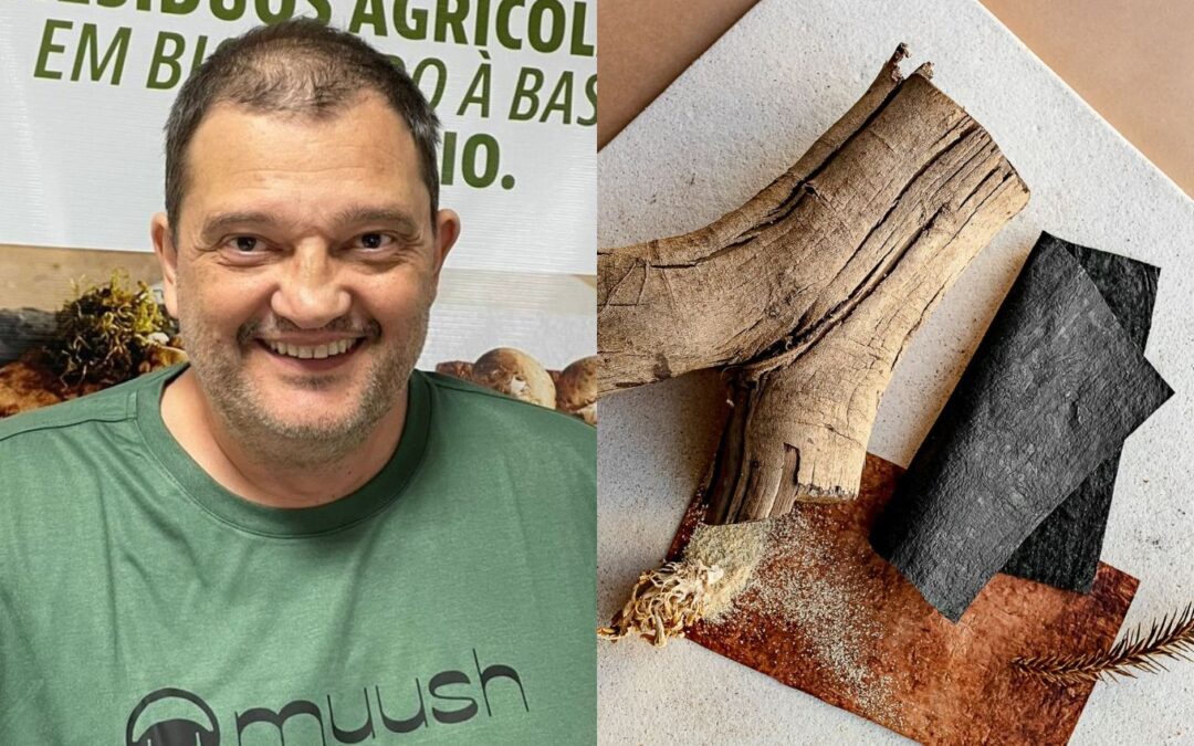 Ele largou a aposentadoria para criar ‘couro vegano’ e já conseguiu R$ 3 mi