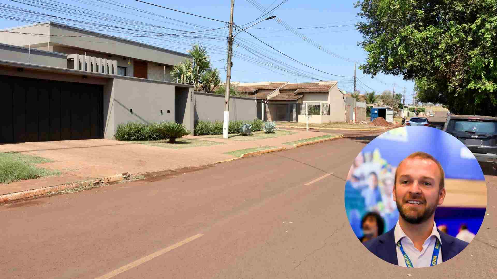 Empreiteira alvo de operação foi contratada para asfaltar bairro onde mora prefeito de Terenos