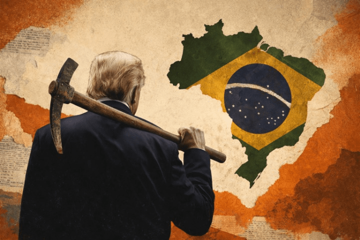 Brasil convidado por Trump para bloco comercial de minerais crticos
