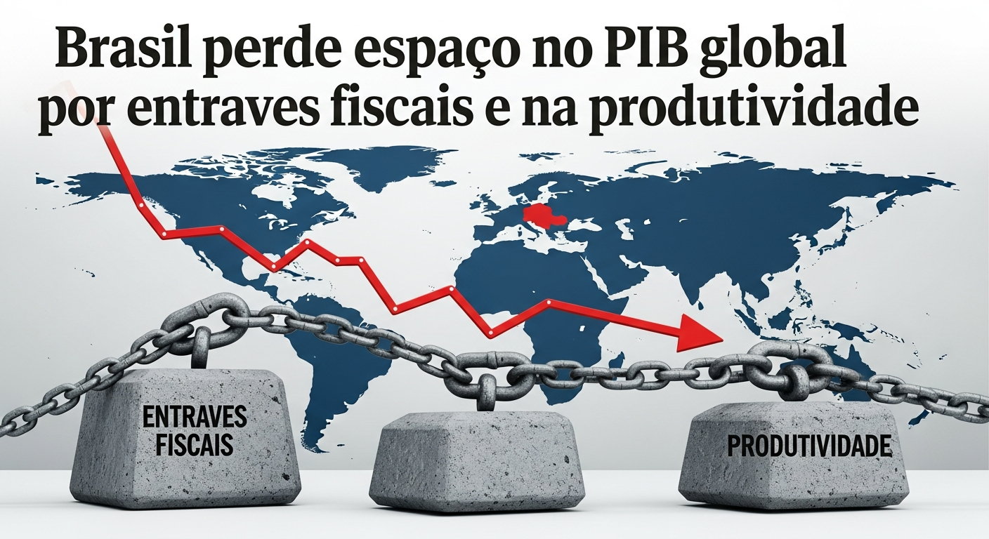 Desempenho Econmico do Brasil Obstculos Fiscais e de Produtividade Afectam Posio Global
