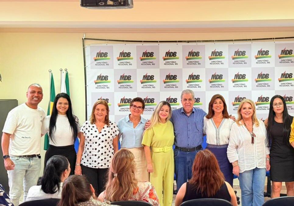 MDB Mulher de Campo Grande empossa nova diretoria e reforça protagonismo feminino na política